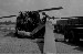 Battle damage at Can Tho airfield.