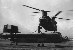 Another picture of a Chinook to Chinook sling load.