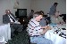 One view of the business meeting held on Saturday 18 May 2002. Here we discuss the previous year ups and downs and talk about the next reunion. L to R: Thomas Elliston, Jerry Calahate, Jim Fraser, charles Cutrone, Rodney Brown, and Jim Berry.