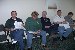 More scenes from the Hillclimber business meeting. L to R: Charles Kahlert, Mike Carroll, Sy Berdux, Raymond Todorovich, and Zeke Ressler.
