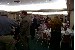 Another view of the dining room on Hillclimber banquet night.