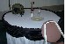 The table that was prepared for the "Missing Man" cerrmony during the Hillclimber Banquet on 18 May 2002 at the Ft. Eustis Club.