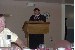 Robert Machen addresses the reunion.